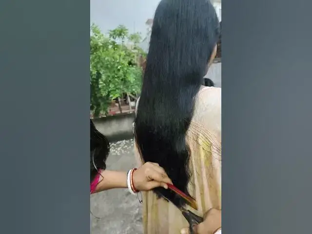 Video thumbnail for Simple couple vloger haircutting video ❤#hairtutorial #hair #hairstyle #haircare #haircut