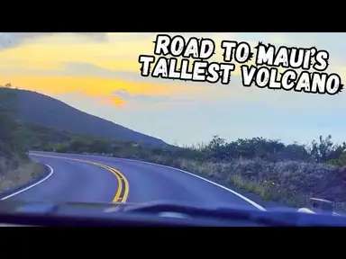 'Video thumbnail for Driving Crazy Mountain Roads to Maui's Tallest Volcano | Haleakala Summit Drive'