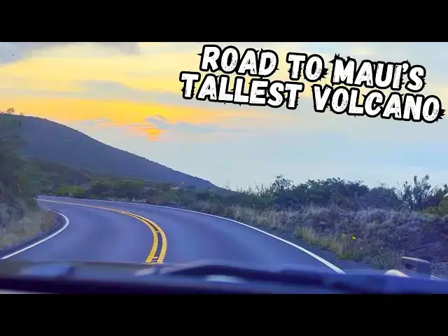 'Video thumbnail for Driving Crazy Mountain Roads to Maui's Tallest Volcano | Haleakala Summit Drive'