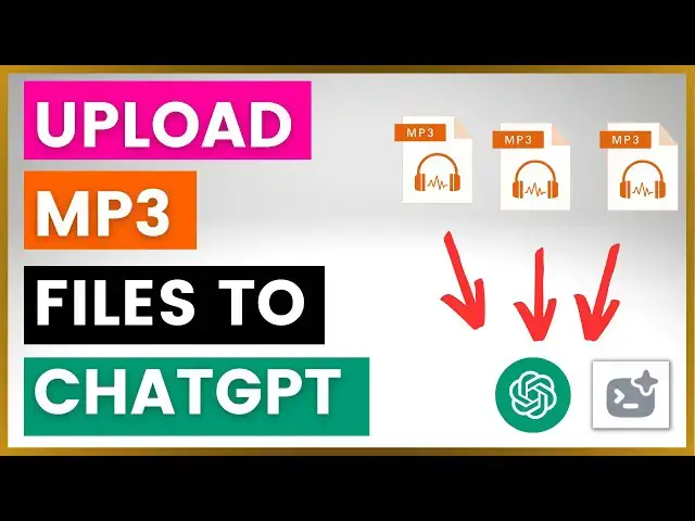 Video thumbnail for How To Upload An MP3 File To ChatGPT?