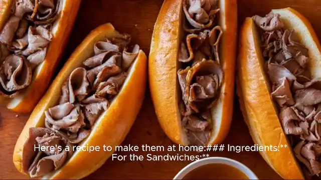 Video thumbnail for french dip recipe