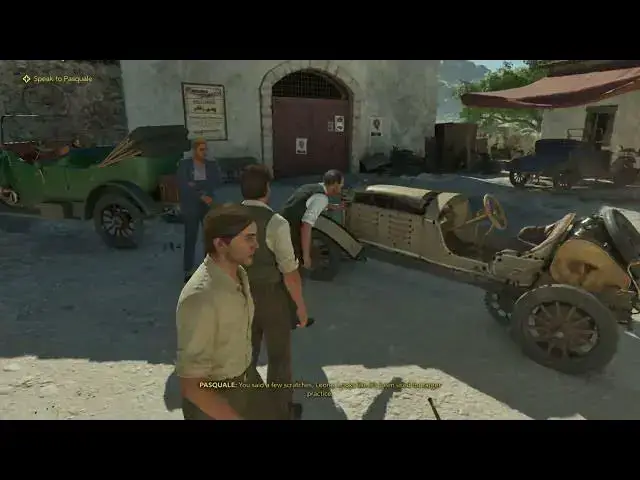 'Video thumbnail for Mafia: The Old Country - Chapter 7 Spirito Sportivo: Speak To Pasquale About The Carazella Gameplay'