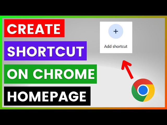 Video thumbnail for How To Create Shortcut On Google Chrome Homepage? [in 2025]