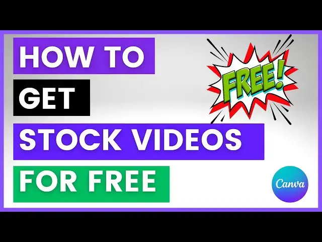 Video thumbnail for How To Get Stock Videos For Free On Canva? [in 2023]