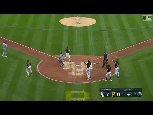 'Video thumbnail for Bryan Reynolds CRUSHES a Three-Run Triple, Scores on Error! | Pittsburgh Pirates | 4/7/2023'