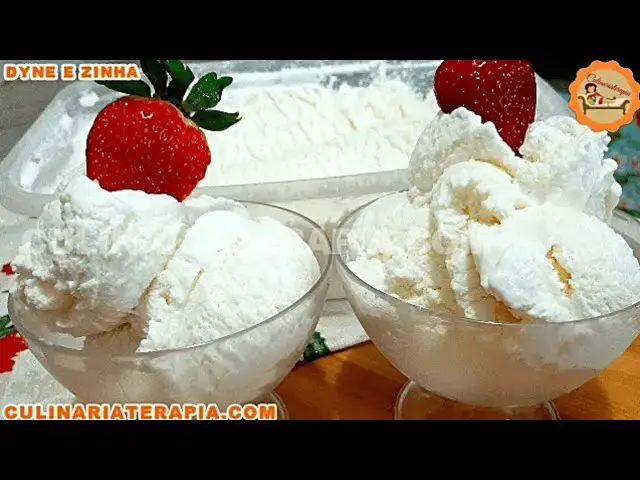 Video thumbnail for 🔴Para Espantar o Calor Faça O Melhor Sorvete de Coco Super Cremoso Que Rende 4 Litros