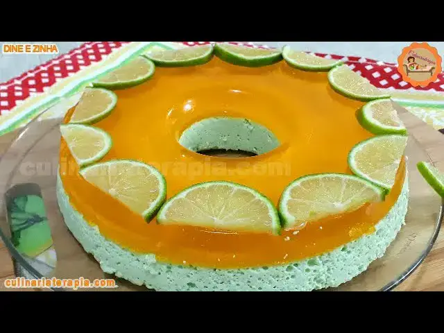 Video thumbnail for Sobremesa de 2 ingredientes de Gelatina Abacaxi e Limão refrescante e versátil