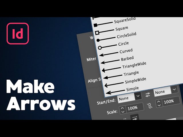 Video thumbnail for How to Make an Arrow in InDesign