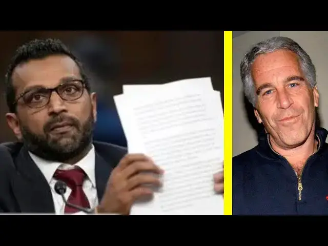 Video thumbnail for 'Lot Of Documents' - Shocking Announcement On Epstein List Moments After Kash Patel Is Confirmed