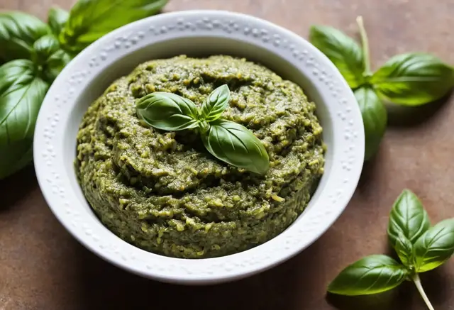 Video thumbnail for Basil Pesto Recipe