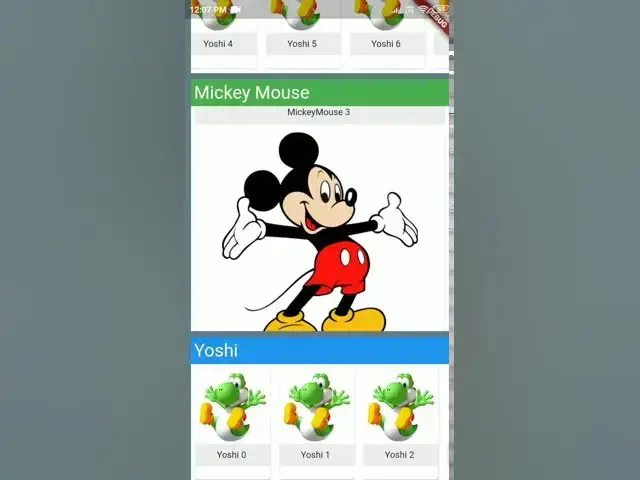 Video thumbnail for Nested Listview (Listview inside Listview)