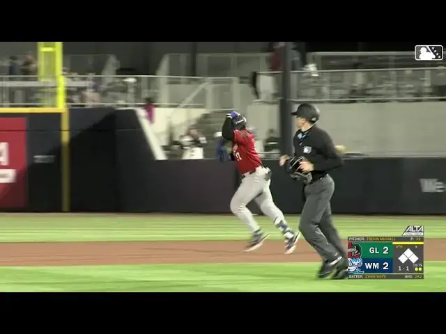 'Video thumbnail for Zyhir Hope LAUNCHES a Solo Home Run! | Los Angeles Dodgers Prospect'