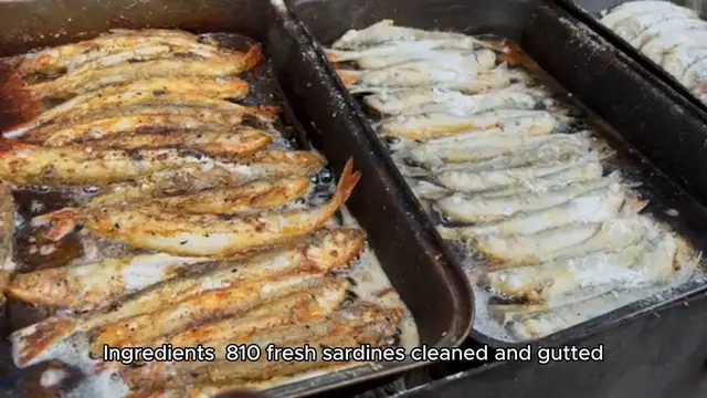 Video thumbnail for sardines recipe