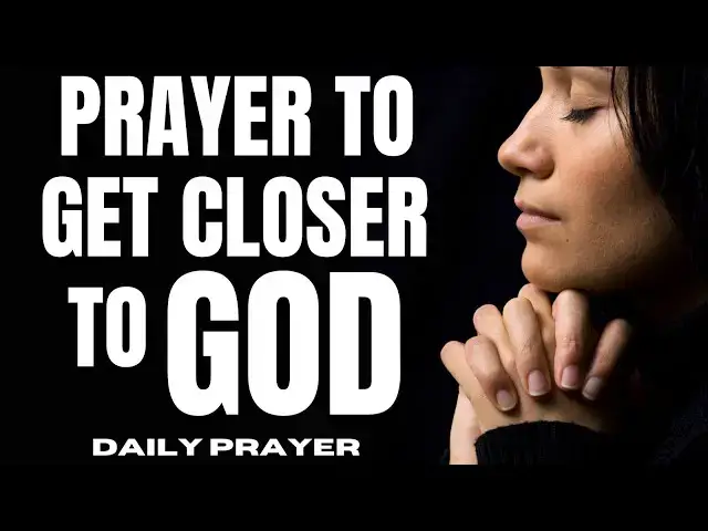 Video thumbnail for DEEPEN YOUR CONNECTION WITH GOD  |  A POWERFUL PRAYER