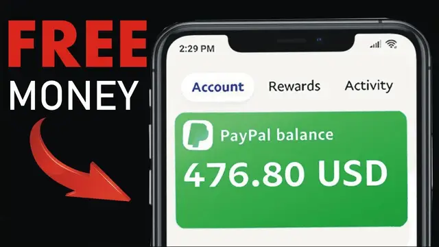 Video thumbnail for Real Legit FREE Paypal Money 2023 -  Make $1000 Free PayPal Money In An hour Today 2023