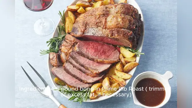 Video thumbnail for prime rib roast recipe