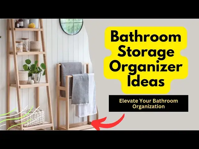 Video thumbnail for Bathroom Storage Organizer Ideas: Unlock Genius Bathroom Storage