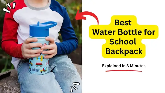 Video thumbnail for Best Water Bottle for School Backpack #SchoolWaterBottles