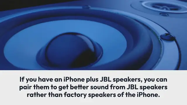 Video thumbnail for How To Connect JBL Speakers To iPhone – Ultimate Guide
