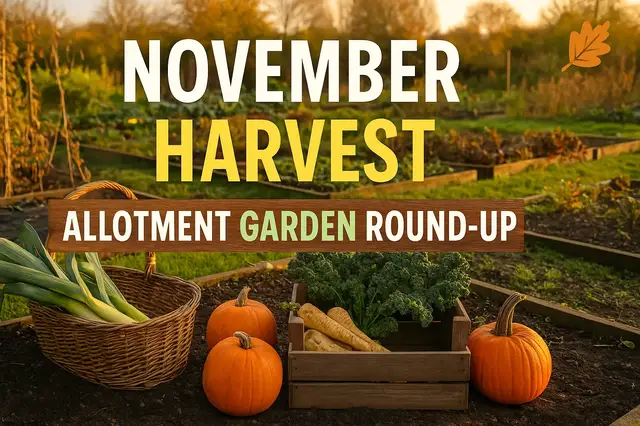 'Video thumbnail for November Harvest: Allotment Garden Round-Up'