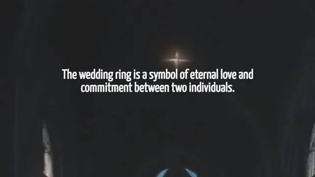 Video thumbnail for What Does The Wedding Ring Symbolize