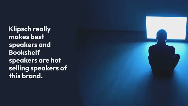 Video thumbnail for 8 Best Klipsch Bookshelf Speakers (Review & Buying Guide) 2022