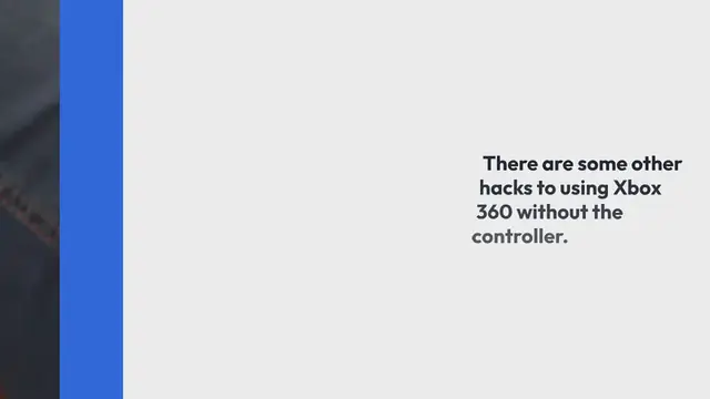 Video thumbnail for 3 Ways to Use Xbox 360 Without Controller