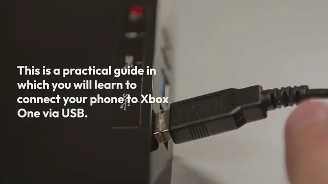 Video thumbnail for How to Connect Phone to Xbox One via USB- 2 Ways