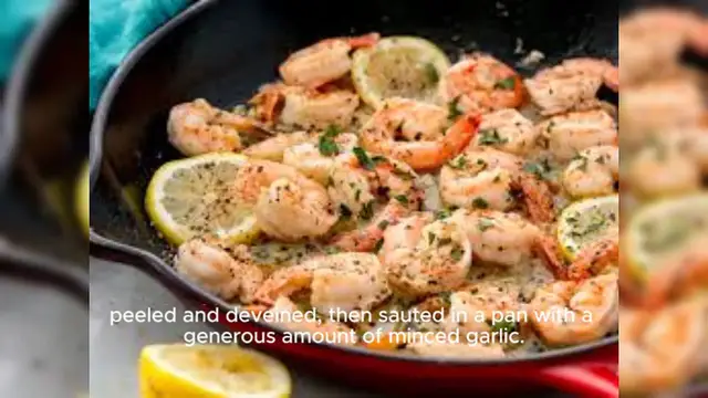 Video thumbnail for Lemon Garlic Shrimp
