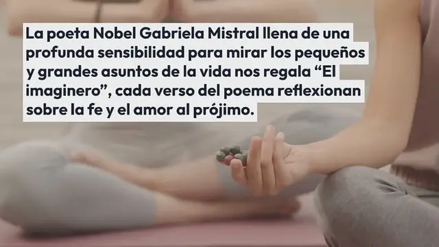 Video thumbnail for El imaginero – Gabriela Mistral