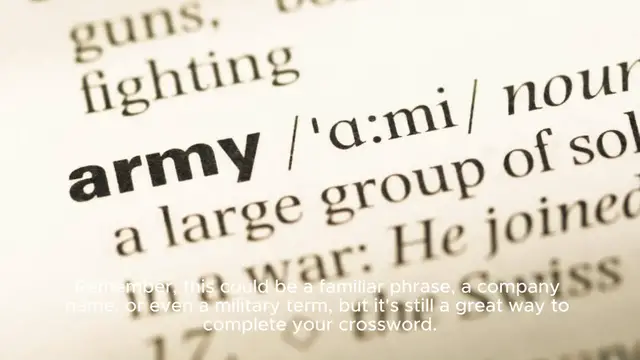 Video thumbnail for They’re good to know nyt crossword clue