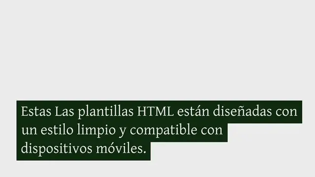 Video thumbnail for Las 10 mejores plantillas de sitios web HTML5/CSS3 a pantalla complete