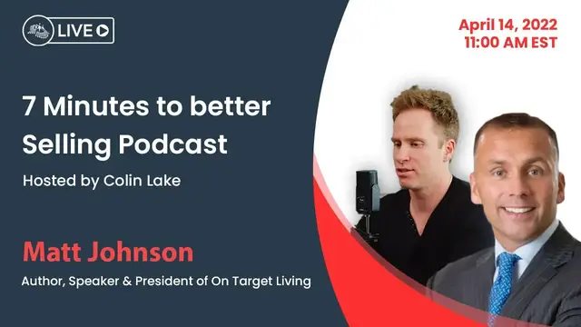 Video thumbnail for 7 Minutes to better Selling Podcast Ep. 19