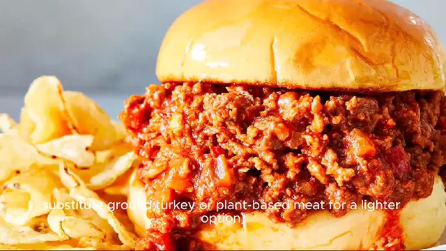 Video thumbnail for Sloppy Joe recipe