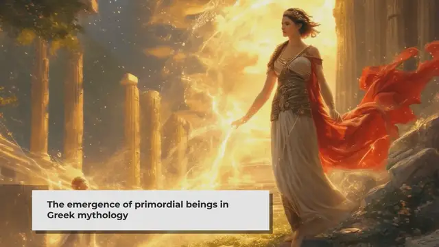 Video thumbnail for The Primordial Beings and Titans: Shaping the Cosmos in Greek Mythology