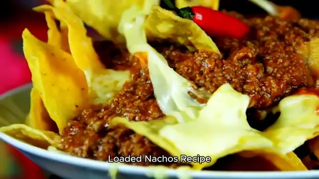 Video thumbnail for Loaded Nachos Recipe