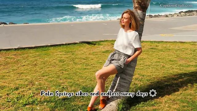 'Video thumbnail for Palm Springs Instagram Captions to Showcase the Beauty of Desert Oases, Mid-Century Modern Architecture, and Stunning Landscapes for Your Vibrant and Stylish Posts'