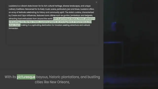 Video thumbnail for culinary traditions. Renowned for its lively music scene, particularly jazz and blues, Louisiana offers an array of festivals celebrating its history and community spirit. The state's cuisine, characterized by Creole and Cajun influences,