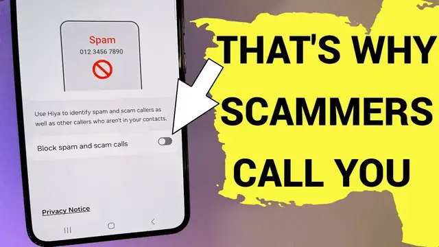 'Video thumbnail for STOP SCAMMERS and TELEMARKETING Calls NOW!'