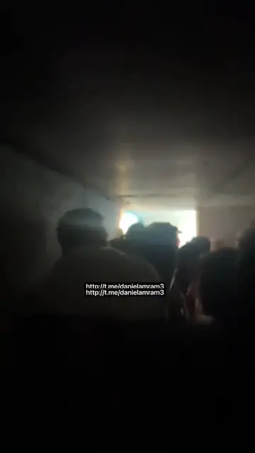 Video thumbnail for Footage from the Nova festival in Israel - Grenade kills majority of festival goers inside a room