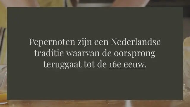 Video thumbnail for Pepernoot of kruidnoten bakken