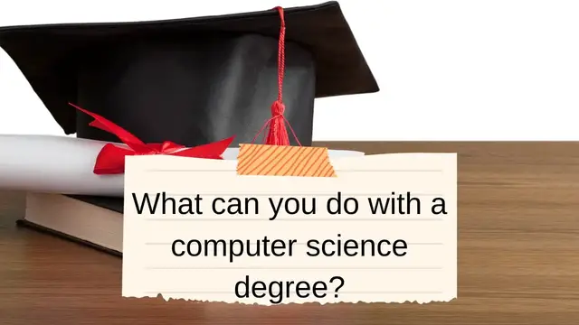 Video thumbnail for What can you do with a computer science degree? Video blog