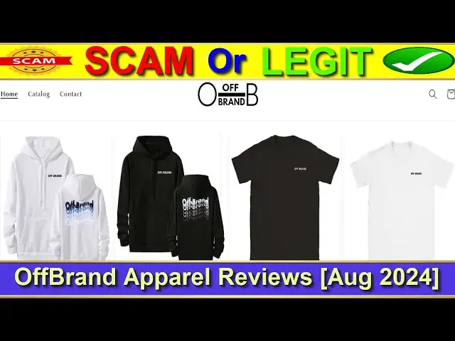 Video thumbnail for OffBrand Apparel Reviews (Aug 2024) - Is Offbrnd.shop A Scam Or Legit Site? Find Out! |