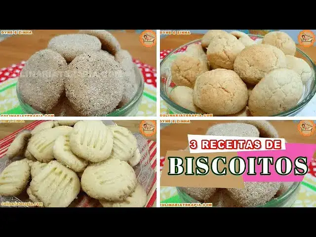 Video thumbnail for Biscoitos Caseiros, Areias de Portugal Com Canela, Biscoitinhos de Baunilha, Biscoitos de Maizena