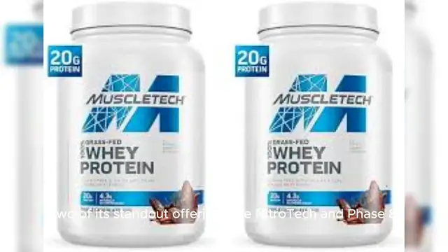 Video thumbnail for MuscleTech (NitroTech, Phase 8)