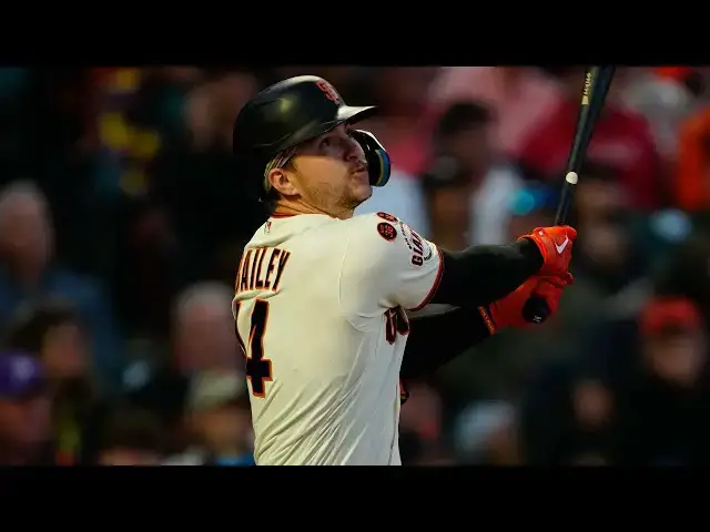 'Video thumbnail for All 7 of Patrick Bailey's 2023 Home Runs!'