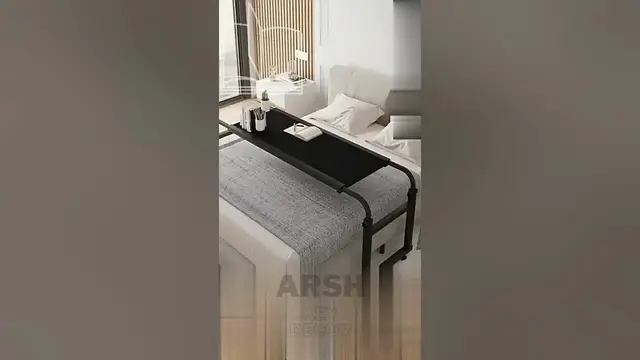 Video thumbnail for Portable Laptop Desk: Adjustable & Folding #shorts