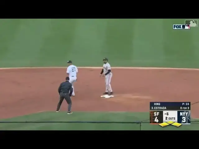 'Video thumbnail for LaMonte Wade Jr KNOCKS a Infield RBI Single, Scoring David Villar! | San Francisco Giants | 4/1/2023'