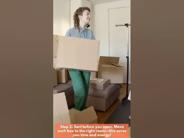 'Video thumbnail for Tips for Efficiently Unpacking After a Move | Harry The Mover'