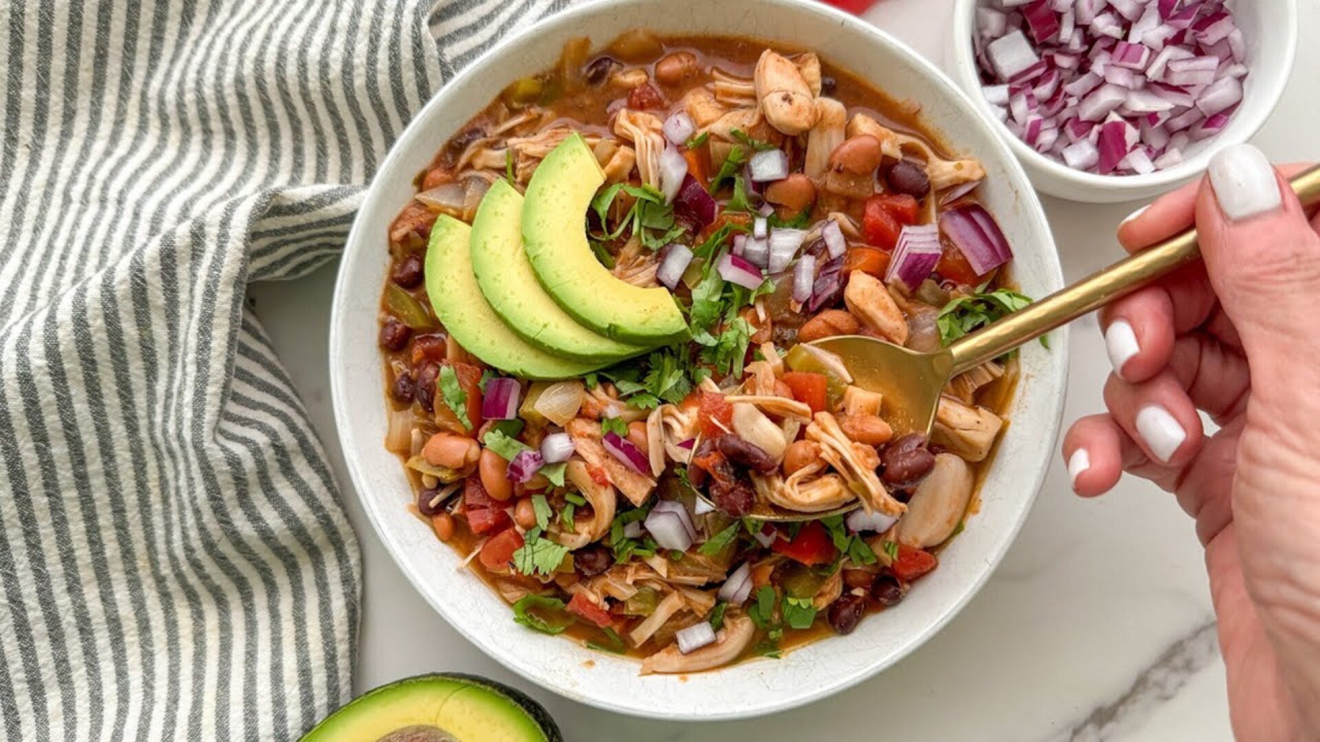 Video thumbnail for Smoky Jackfruit Chili Recipe